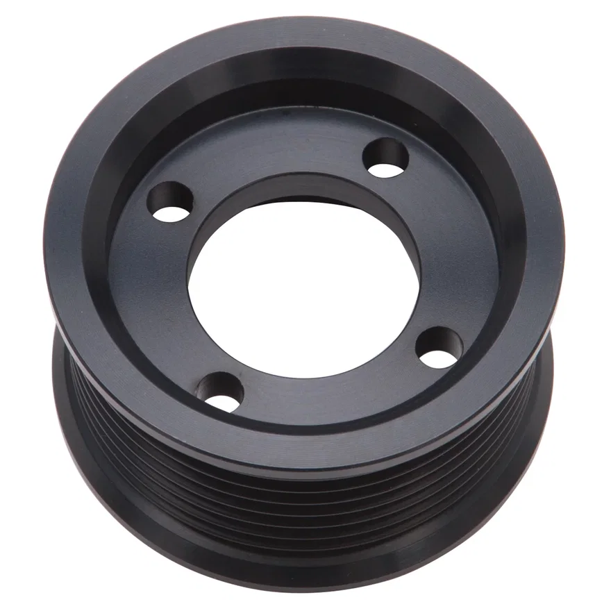 2.625" 8-Rib E-Force S/C Pulley in Black Finish for Stage 3 - Pro Tuner System