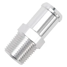 Heater Hose End Fitting - Straight with 1/2" NPT and 3/4" Barb image 2