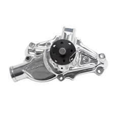 Water Pump for Small-Block Chevy Street Rods in Polished Finish image 1