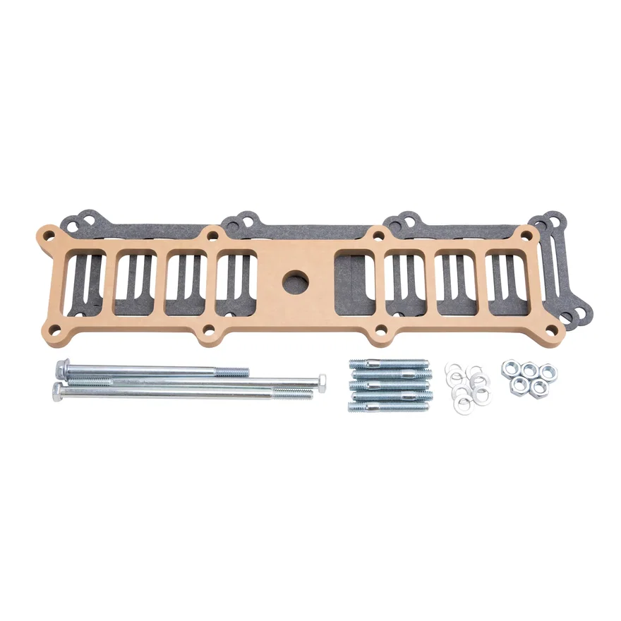1/2" Base to Upper Spacer Plate Kit for Performer RPM II 5.0 Manifold PN 7123 for Ford Mustang