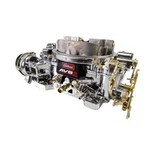 AVS2 650 CFM Carburetor #1906-CP Electric Choke, Chrome Plasma Finish image 3