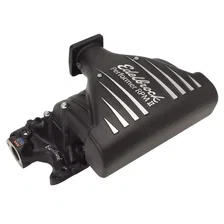Performer RPM II Intake Manifold #71233 For 5.0L Small-Block Ford, Black Finish image 1