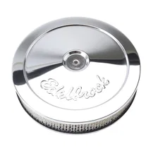 Pro-Flo Chrome 10" Round Air Cleaner with 2" Paper Element (Deep Flange) image 2