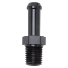 Heater Hose End Fitting - Straight with 1/4" NPT and 3/8" Barb image 1