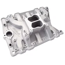 Performer Intake Manifold for Olds 400-455, Non-EGR, Satin image 2