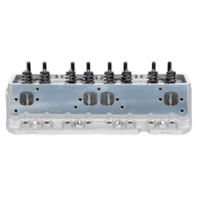 E-CNC 225 Small-Block Chevy Cylinder Head 70cc Hydraulic Roller image 2