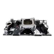 Victor Jr. 23 Degree Black Plasma Intake Manifold Small-Block Chevy image 2