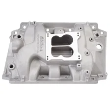 Performer Intake Manifold for Buick 400-455 V8, Non-EGR, Satin Finish image 1