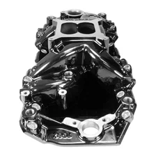 RPM Air-Gap Big Block Chevy 2-R Intake Manifold, Black Plasma Finish image 1