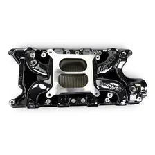 RPM Air-Gap Intake Manifold for Small-Block Ford, Black Plasma Finish image 1