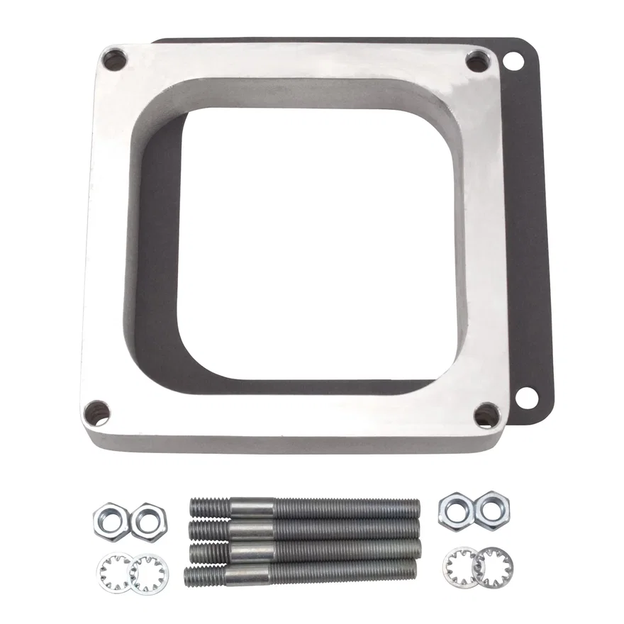 Carburetor Spacer #8717 Open Center 1in Thick For Holley 4500 Series