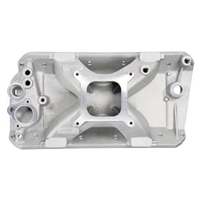 Victor Jr. Intake Manifold #28110 For 1970-91 AMC 304-401 Carbureted V8, Satin image 1