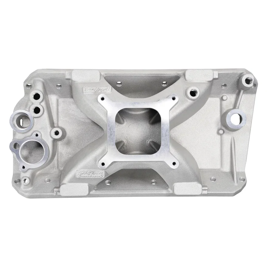 Victor Jr. Intake Manifold #28110 For 1970-91 AMC 304-401 Carbureted V8, Satin