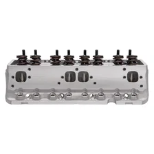 E-CNC 225 Small-Block Chevy Cylinder Head 64cc Solid Roller image 2