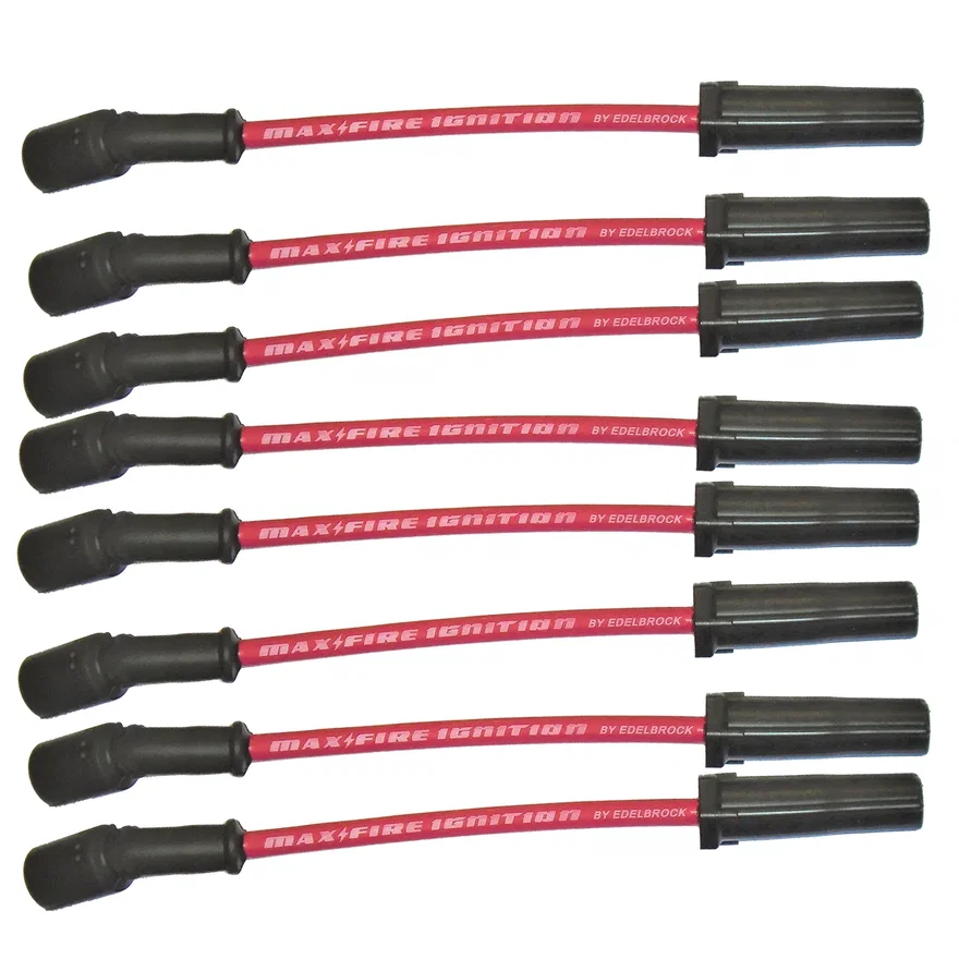 Max-Fire 8.5mm High Performance Spark Plug Wires without Heat Shields
