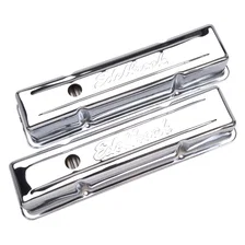 Signature Series Valve Covers, Chrome, Tall Profile, Chevrolet 262-400, '59-'86 image 2