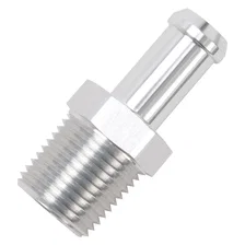 Heater Hose End Fitting - Straight with 1/2" NPT and 1/2" Barb image 2