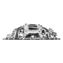 Performer RPM Small Block Chevy Intake Manifold, Chrome Plasma Finish image 6