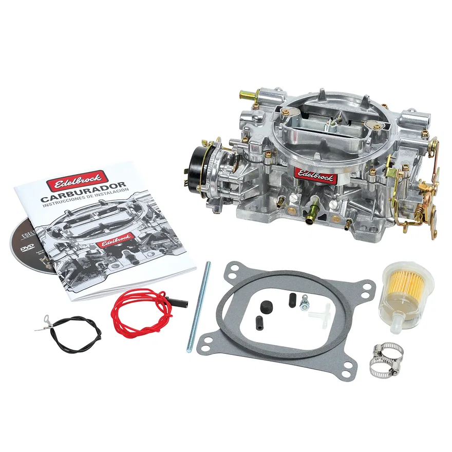 Performer Carburetor #1406 600 CFM W/ Electric Choke, Satin (Non-EGR)