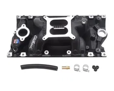 Performer RPM AIR-GAP Small Block Chevy Vortec Black Intake Manifold image 1