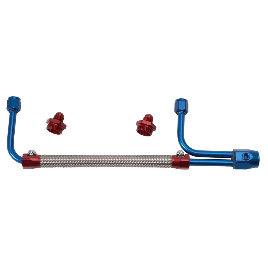 Dual-Feed Fuel Line