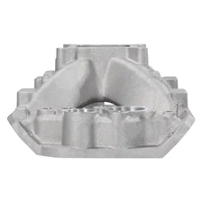 Victor Jr. Intake Manifold #28110 For 1970-91 AMC 304-401 Carbureted V8, Satin image 3
