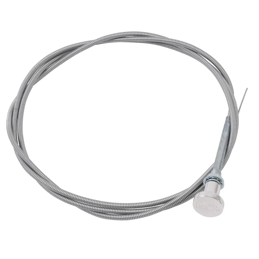 Universal Carburetor Choke Cable with Polished Knob