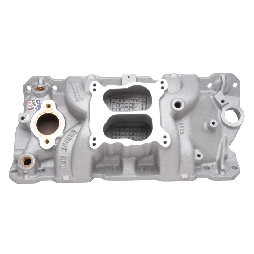 Performer RPM Q-JET Marine Application Intake Manifold Small-Block Chevy