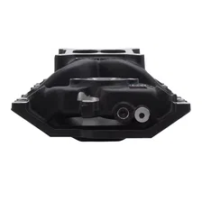 Performer RPM AIR-GAP Small Block Chevy Vortec Black Intake Manifold image 3