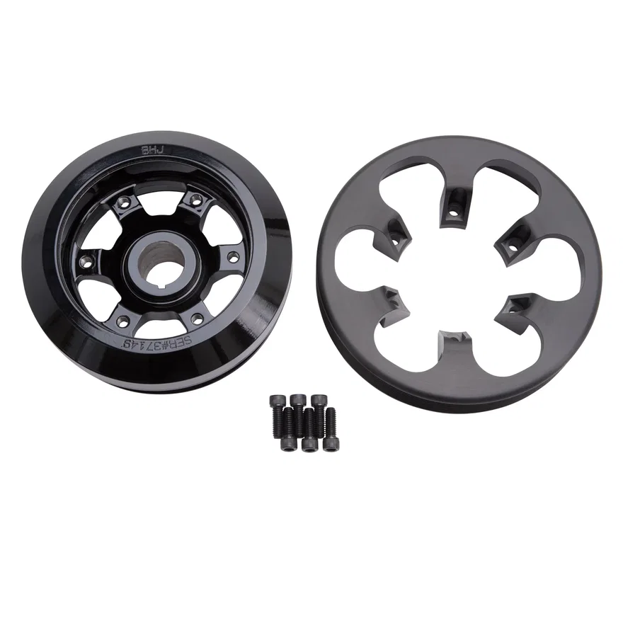 Overdrive Harmonic Damper for Ford 5.0L Coyote Engines (7.75" diameter)