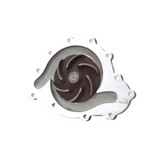 Water Pump for Pontiac, Standard Rotation in Black Finish image 3
