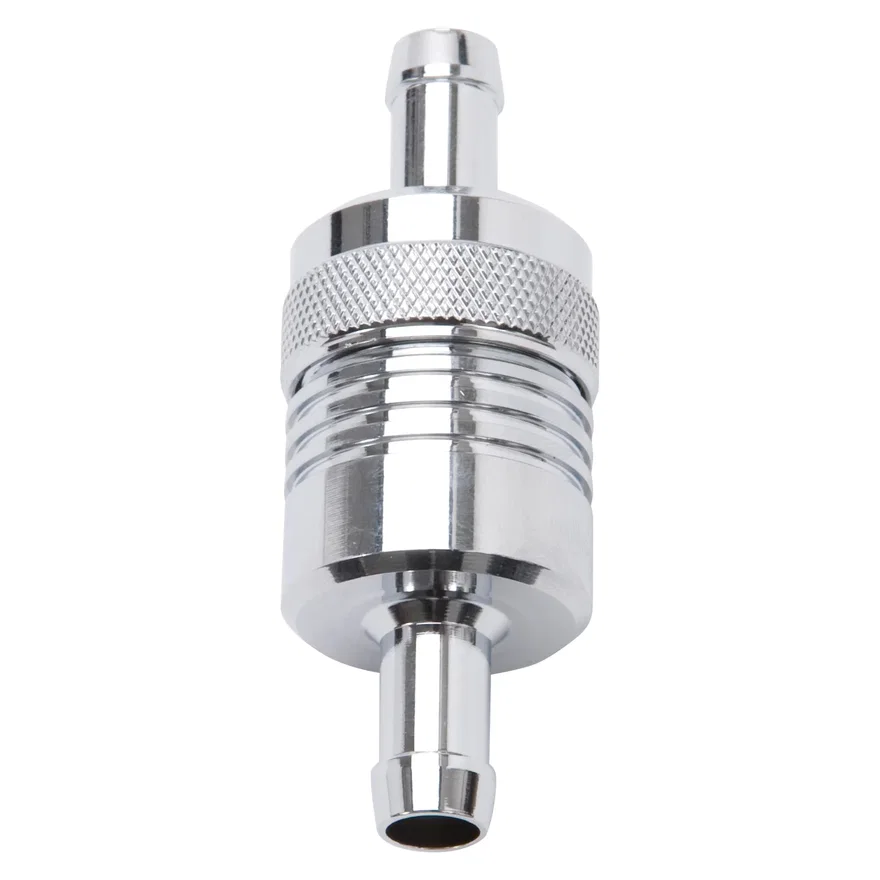 3" Aluminum Street Fuel Filter in Chrome Finish