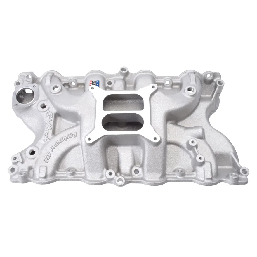 Performer 460 Intake Manifold for Ford 429/460, Non-EGR, Satin Finish
