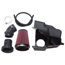Competition Air Intake Kit for E-Force'd 2010-14 Camaro SS (uses factory MAFS) image 1