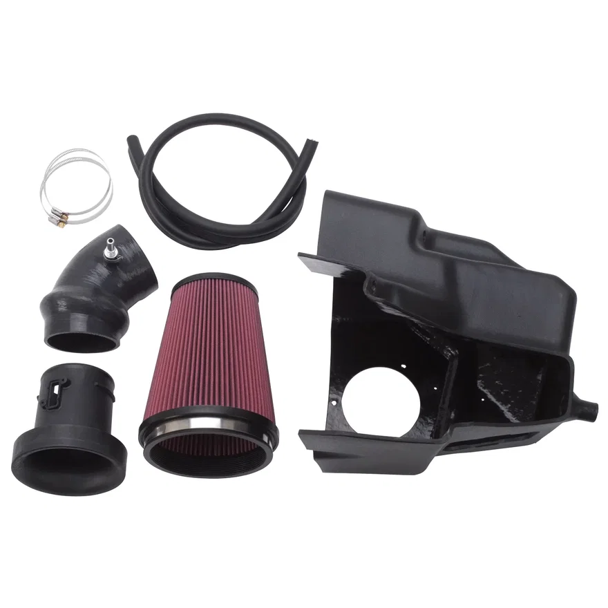 Competition Air Intake Kit for E-Force'd 2010-14 Camaro SS (uses factory MAFS)