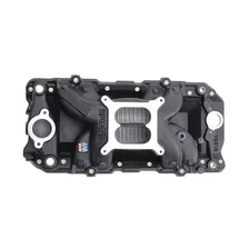RPM Air-Gap Big Block Chevy 2-O Black Intake Manifold image 1