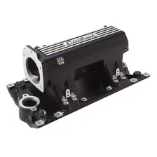 Pro-Flo XT Small Block Chevy Vortec EFI Black Intake Manifold image 2