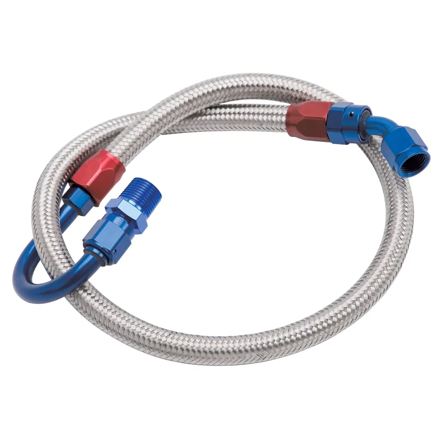 Braided Stainless Steel Fuel Hose Kit