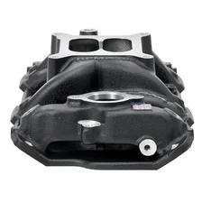 Performer RPM AIR-Gap Small Block Chevy Black Intake Manifold image 3