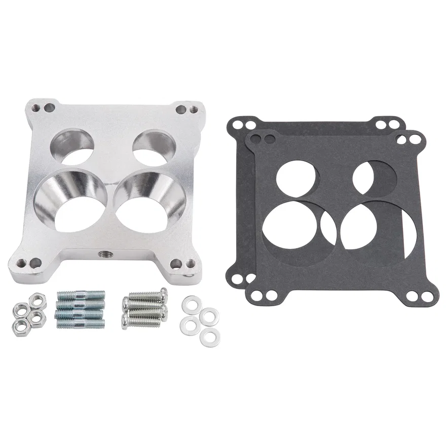 Carb Adapter for 4150 Square-Bore to Stock Quadrajet & Thermo-Quad Spread-Bore
