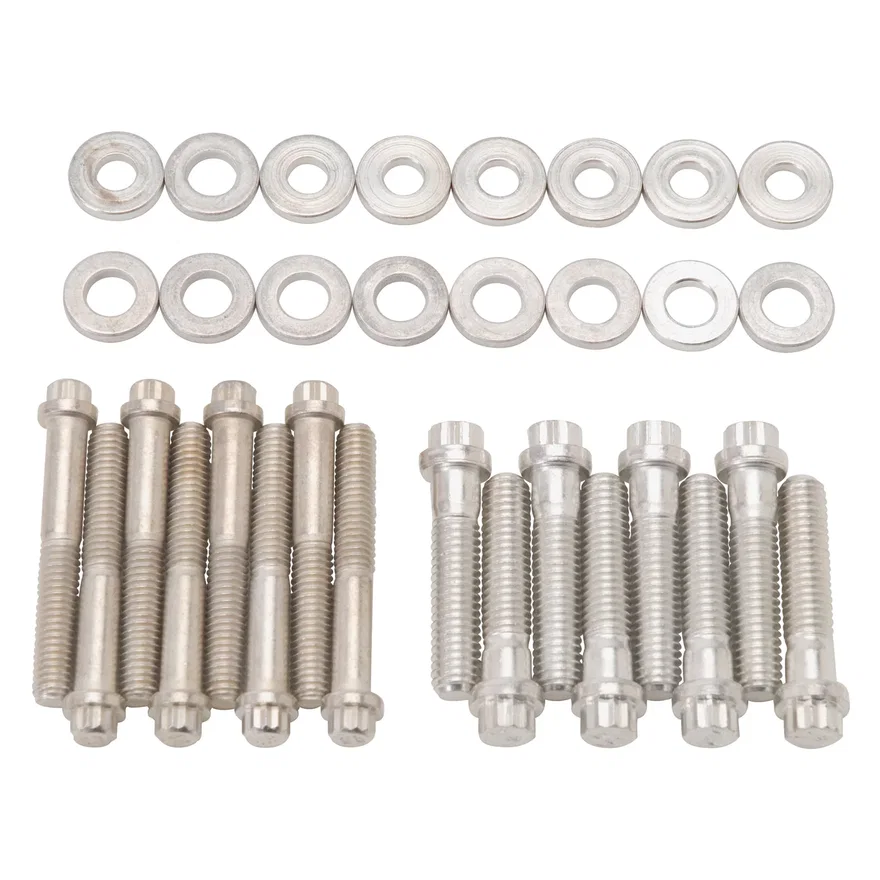 Intake Manifold Bolt Set For Ford 302 E-Boss & 351 E-Boss Edelbrock Manifolds
