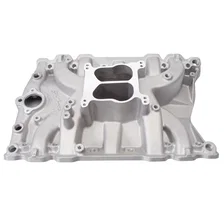 Performer Intake Manifold for Olds 400-455, Non-EGR, Satin image 1