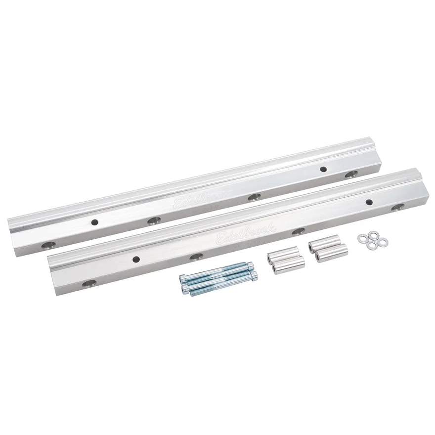 Pro-Flo Fuel Rail Kit for LS7 -8 AN in Clear Finish