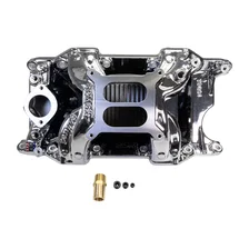 RPM Air-Gap Small Block Chrysler Intake Manifold - Chrome Plasma image 1