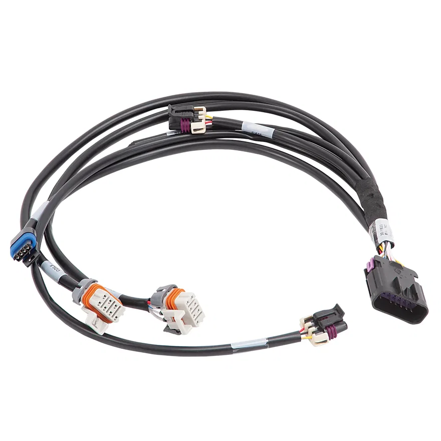 The harness is required and sold separately from PF4 LS EFI kit