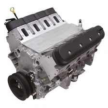 Long Block #46725 GM LS3 416, Victor Jr. Head, 1-Piece Rear Main image 1