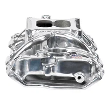 Performer RPM AIR-Gap Small Block Chevy Polished Intake Manifold image 3