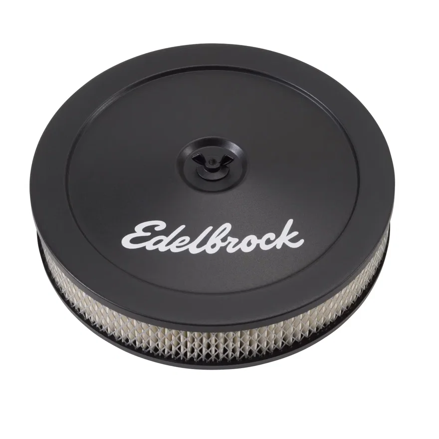 Pro-Flo Black 10" Round Air Cleaner with 2" Paper Element
