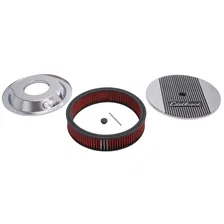 Elite 2 Series Polished 14" Round Air Cleaner - 3" Pro-Flo Element image 3