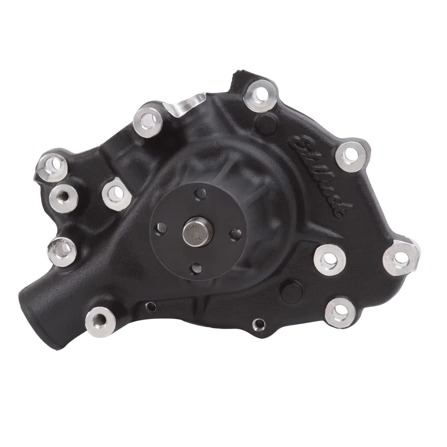 Water Pump for Small-Block Ford in Black Finish